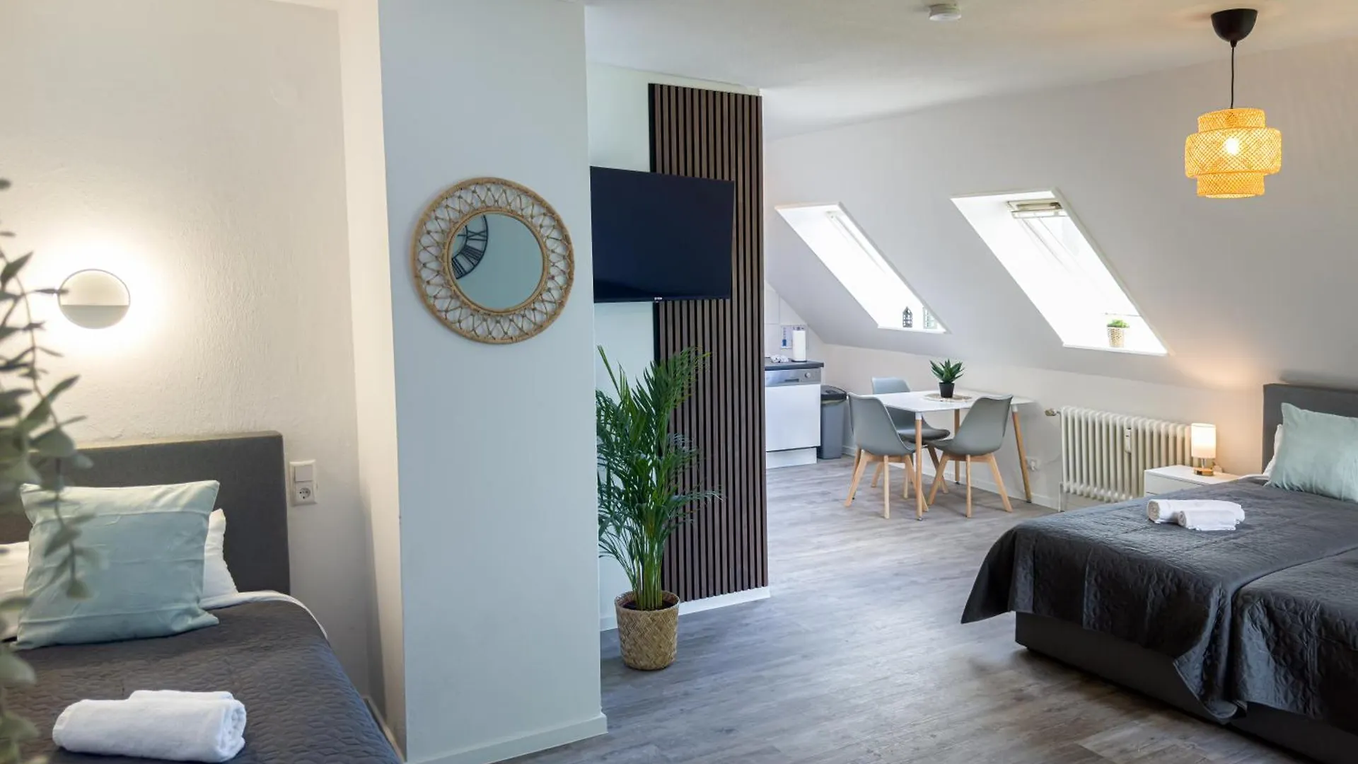 Immostay S#9 - Balkon Und Parkplatz, Naehe Mercedes Benz, Wifi, 4K Streaming Bremen Daire